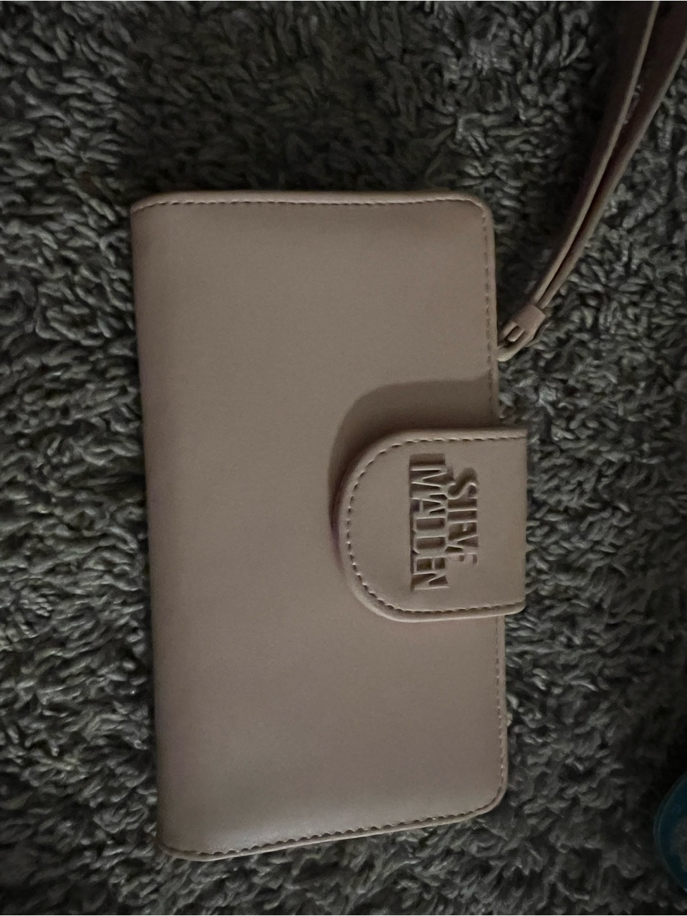 Steve Madden Blush Taupe Wristlet Phone Wallet Case
